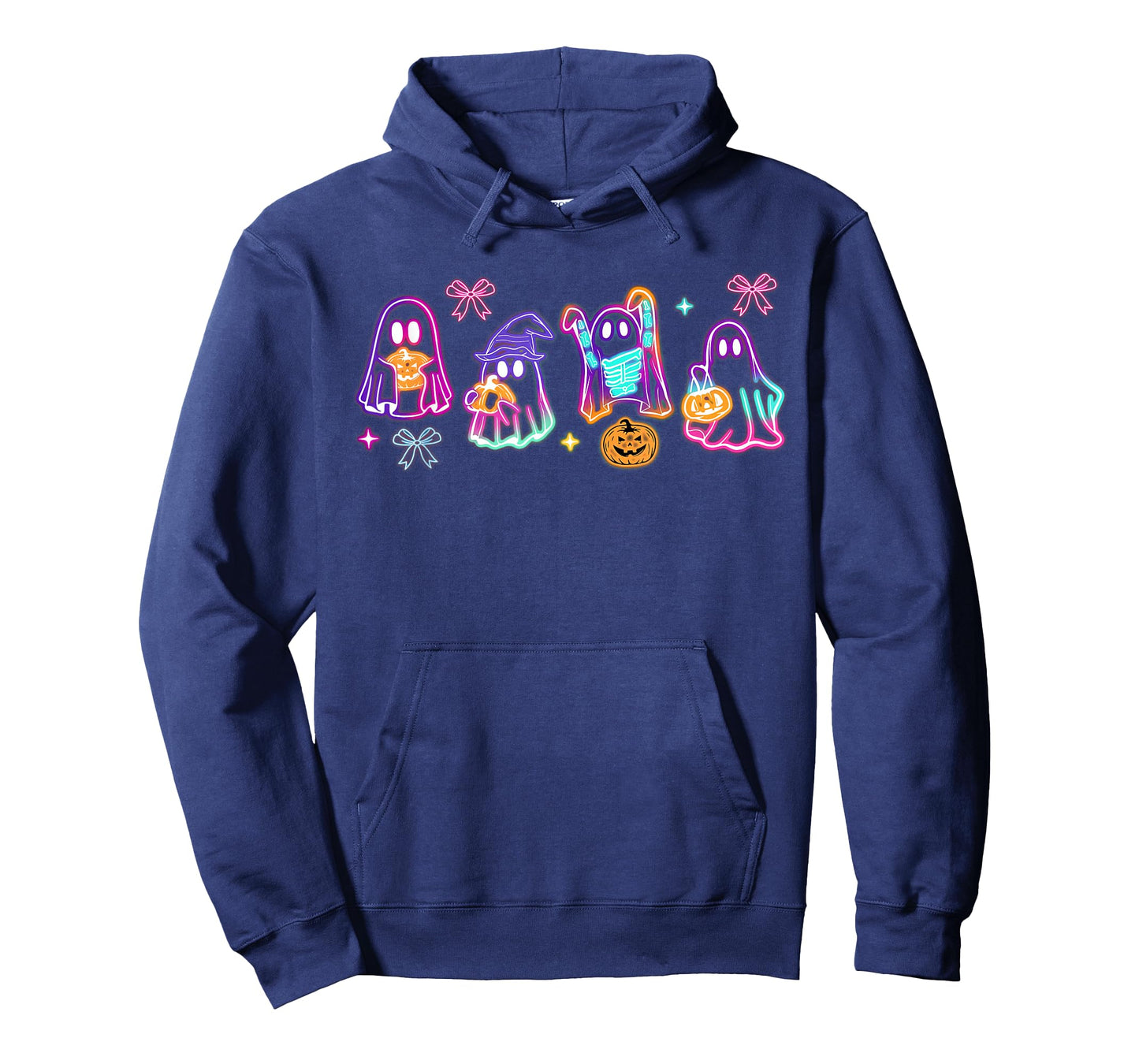 Spooky Season Ghost Neon Coquette Halloween Boujee Boo-Jee T-Shirt