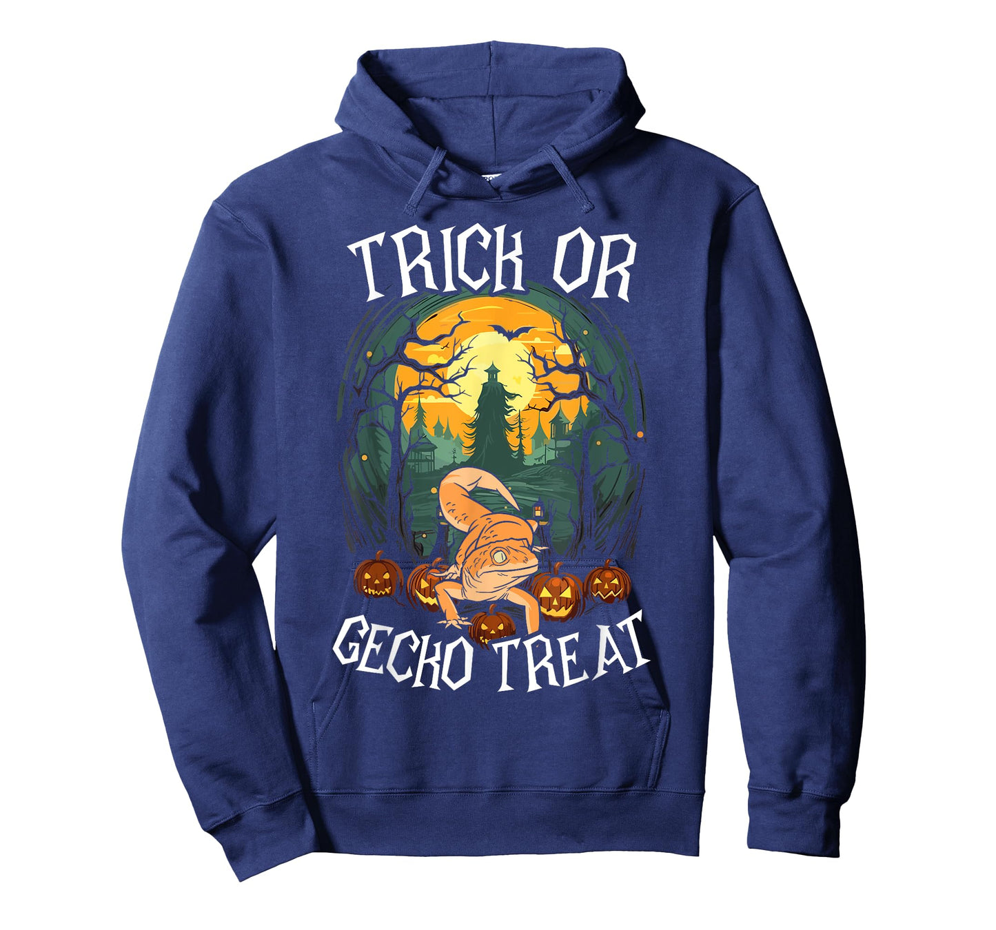 Gecko Halloween Scary Reptile Trick Or Treat Spooky Lizard T-Shirt