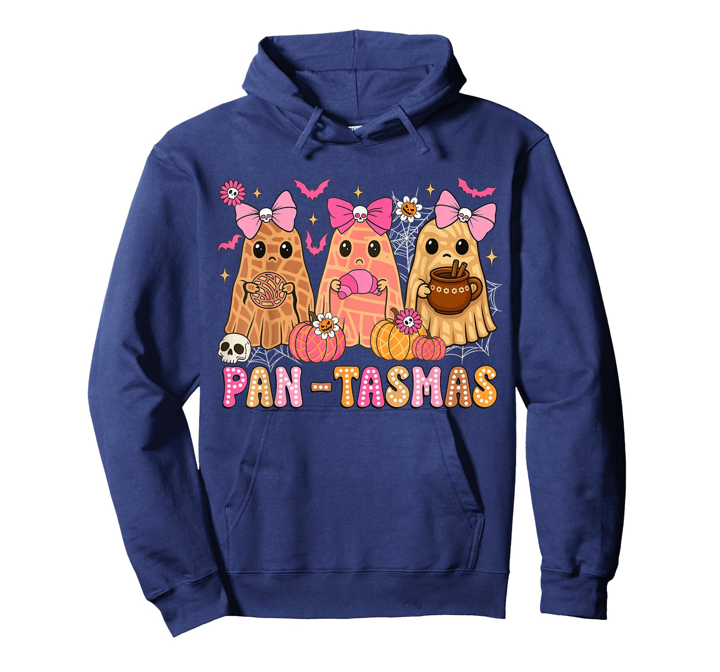 Funny Pantasmas Ghost Pan Dulce Halloween Mexican Conchas T-Shirt