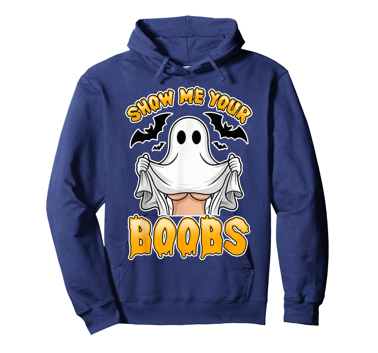 Ghost Costume Funny Show Me Your Boobs T-Shirt