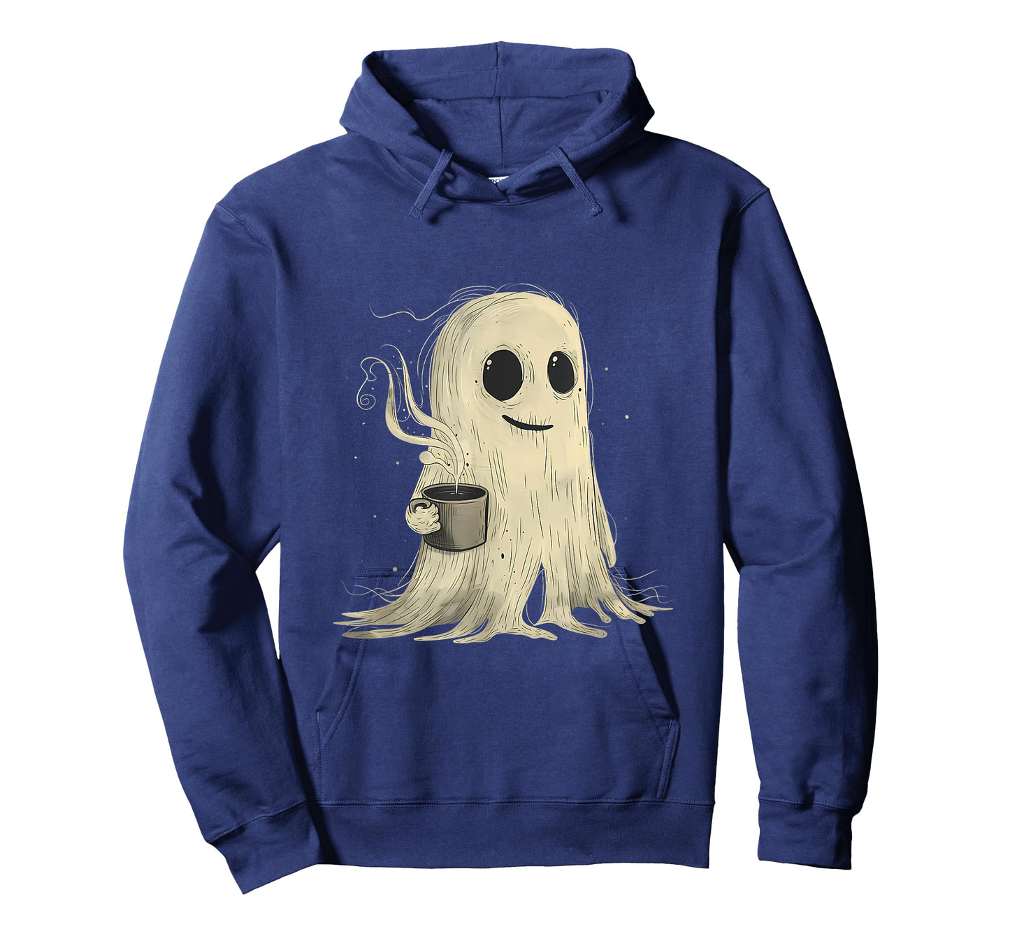 Spooky Ghost Costume Coffee Funny Halloween Costume T-Shirt