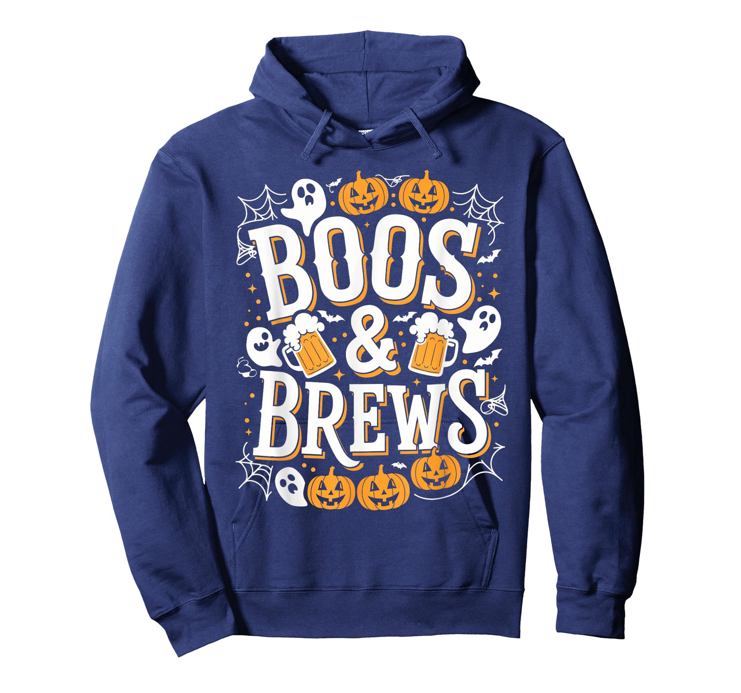 Boos & Brews Halloween Party Beer & Ghost Scary Spooky T-Shirt