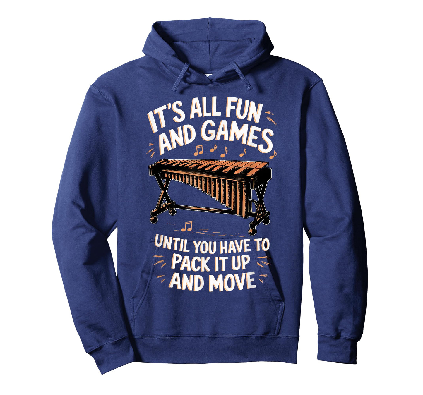 It's All Fun Games Marimbist Musician Vibraphonist Marimba T-Shirt