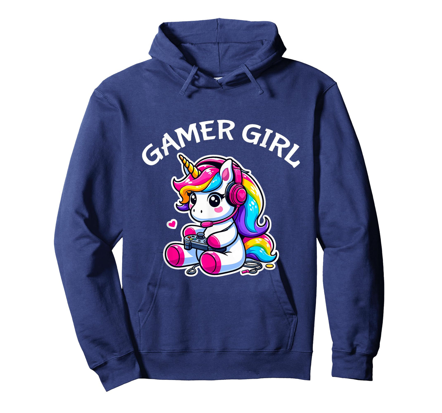 Cute Video Game Gaming Unicorn Gamer Girl T-Shirt