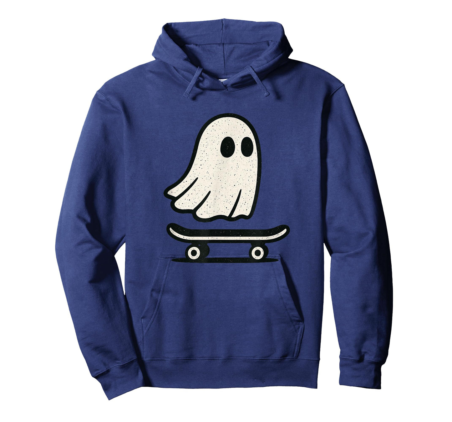 Ghost On Skateboard Funny Halloween Costume Men Women T-Shirt