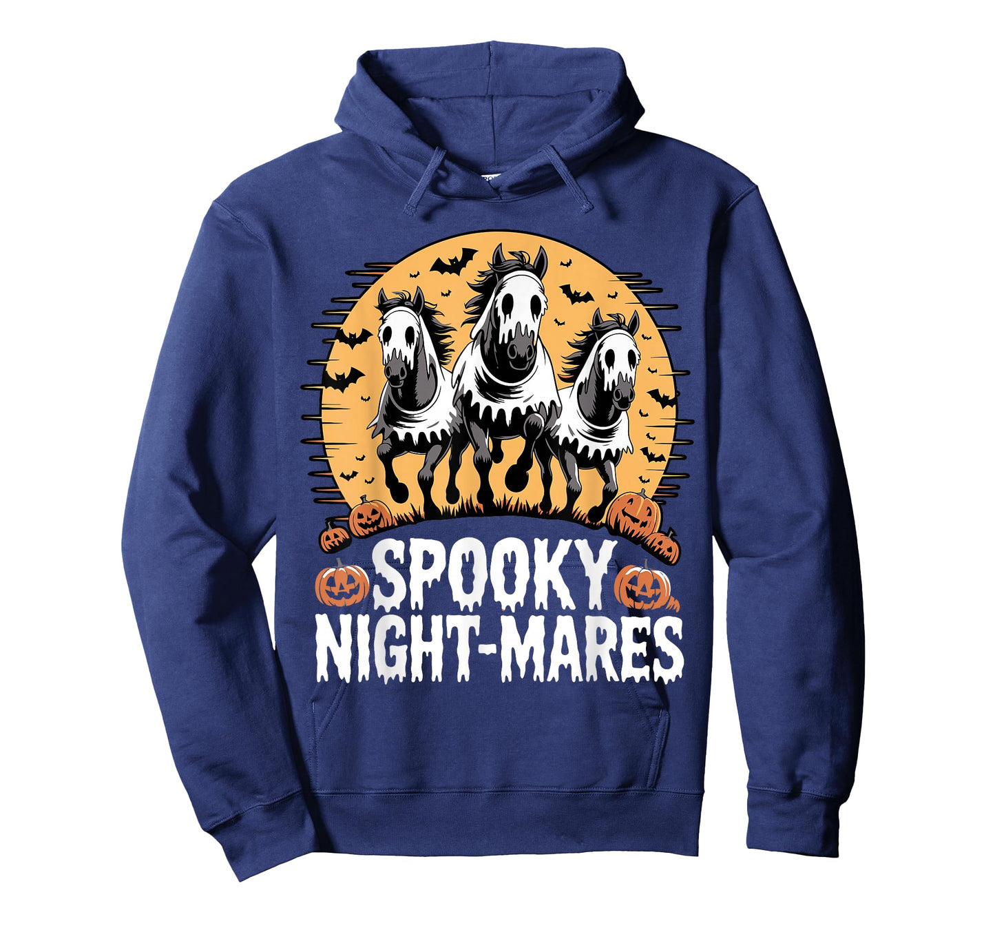 Spooky Night-Mares Halloween Ghost Horse Lover T-Shirt