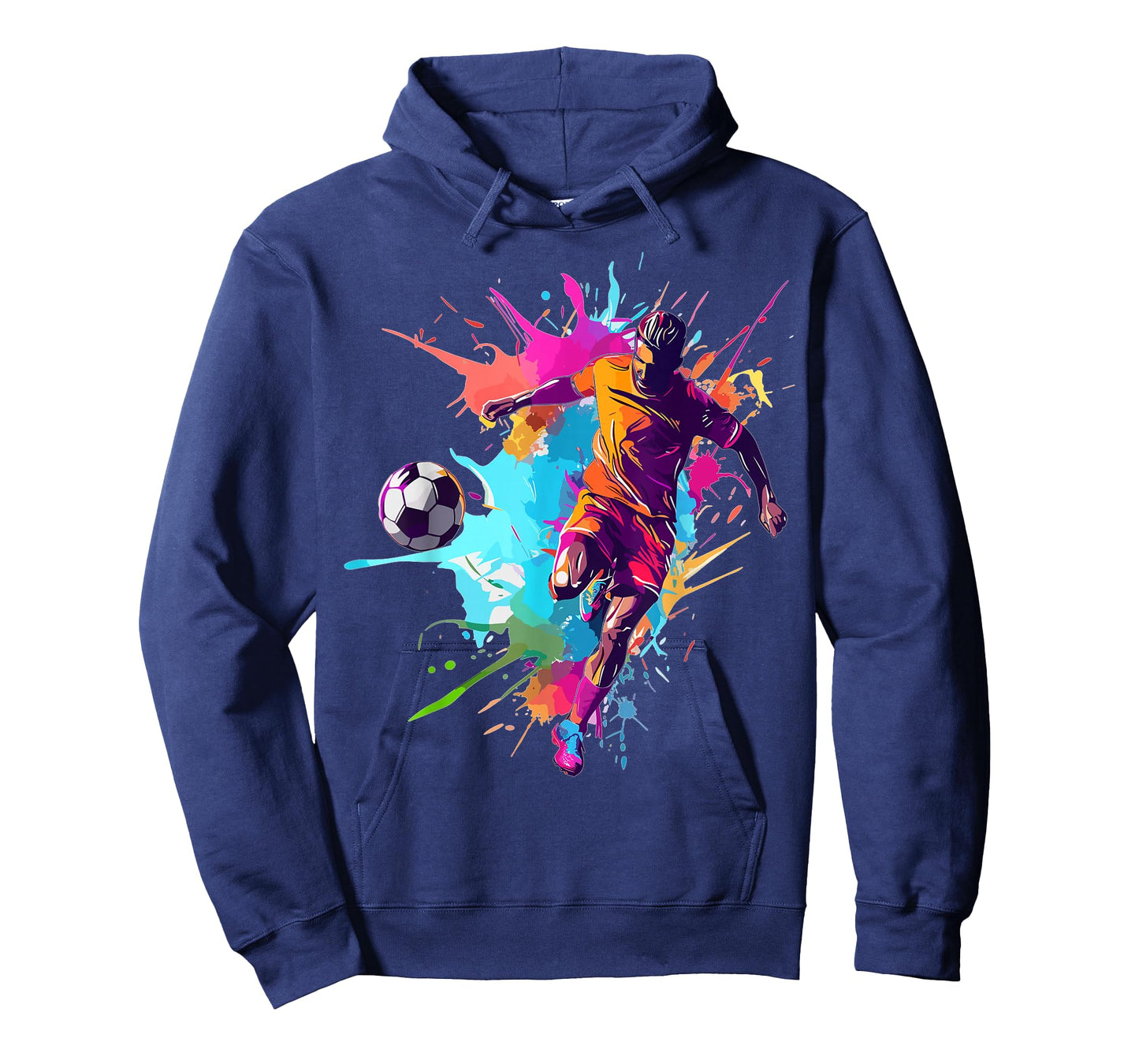Soccer player Paint splash T-Shirt