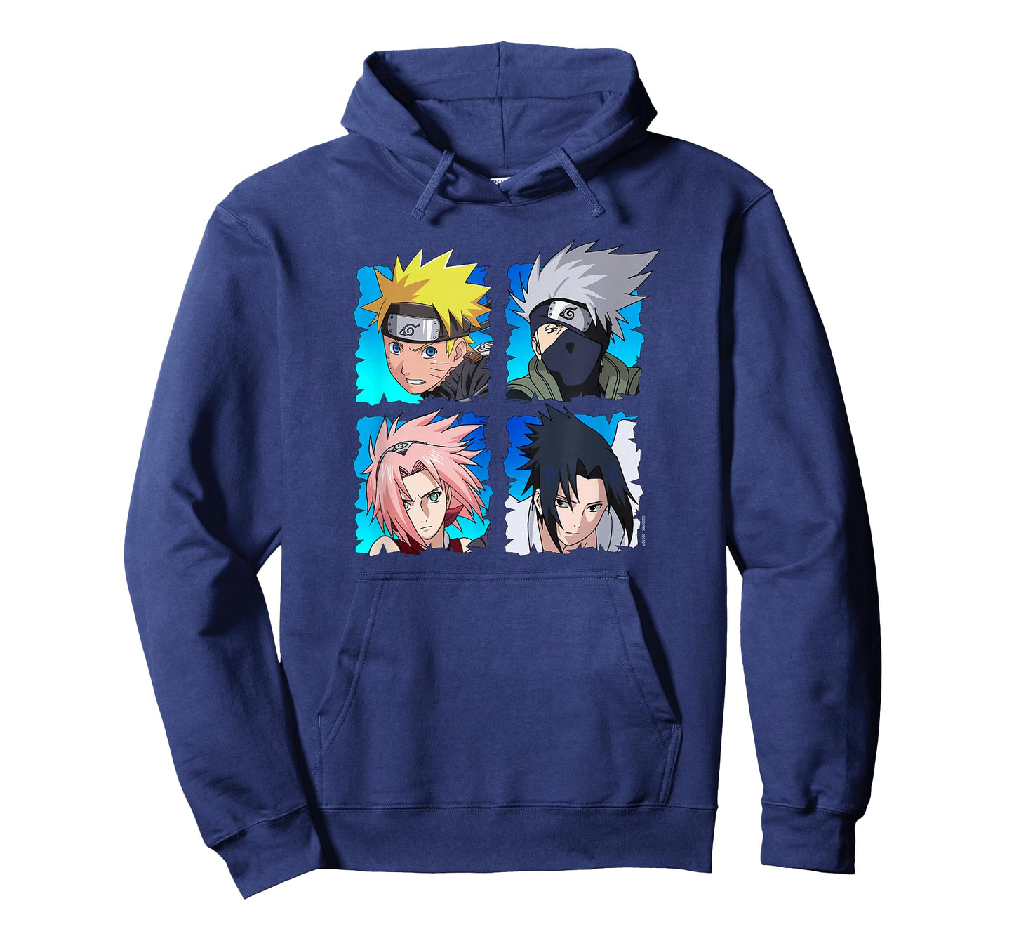 Naruto Shippuden 4 Heads T-Shirt