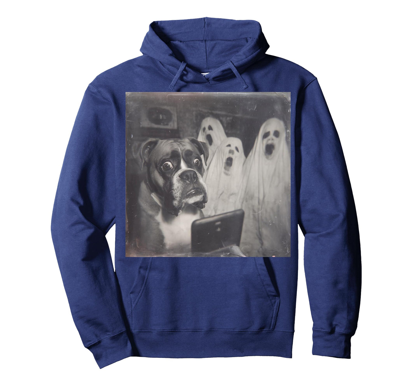 Boxer Ghost Funny Halloween, Scary Dog Spooky Season T-Shirt