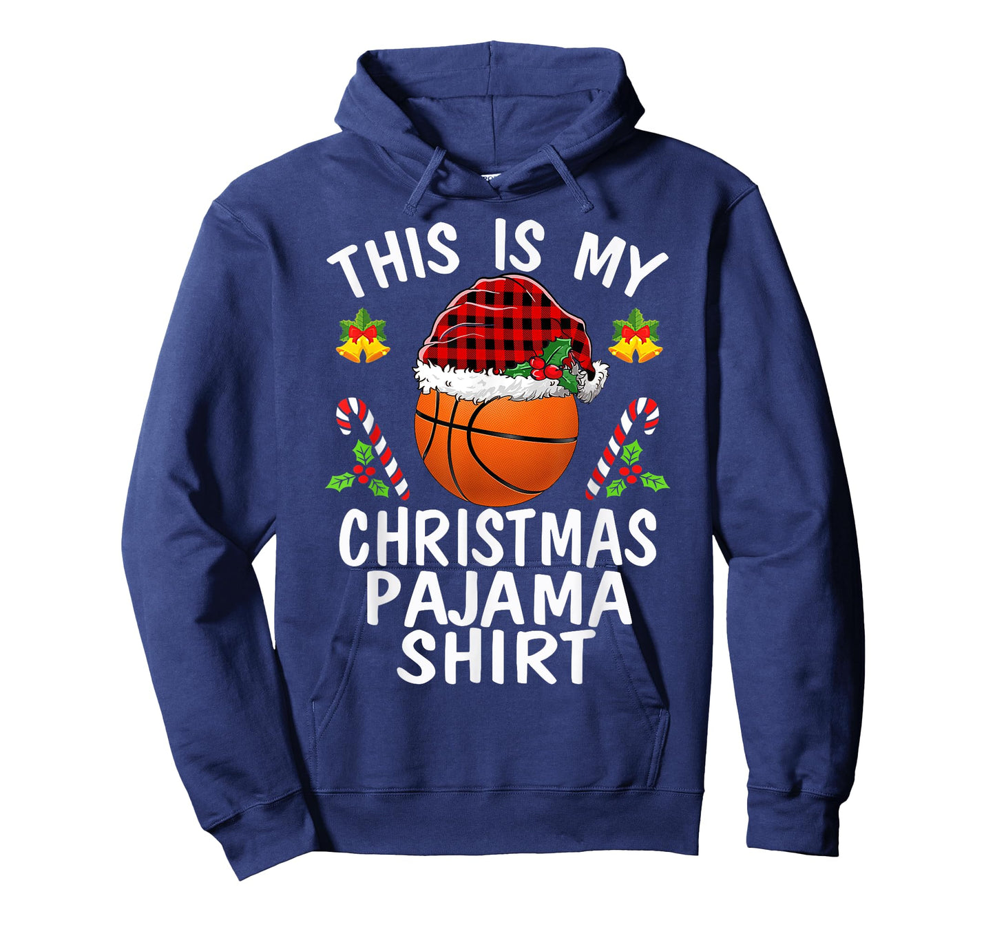 This is my Christmas Pajama shirts basketball Santa boys men T-Shirt