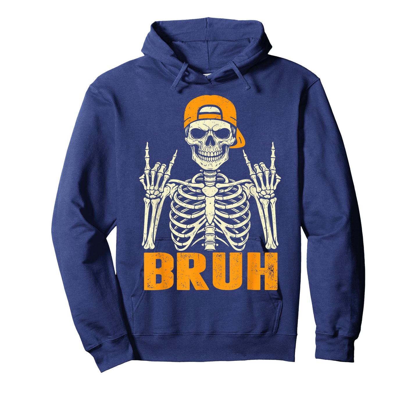 Cool Bruh Rocker Skeleton Halloween Punk Rock Men Boys Kids T-Shirt