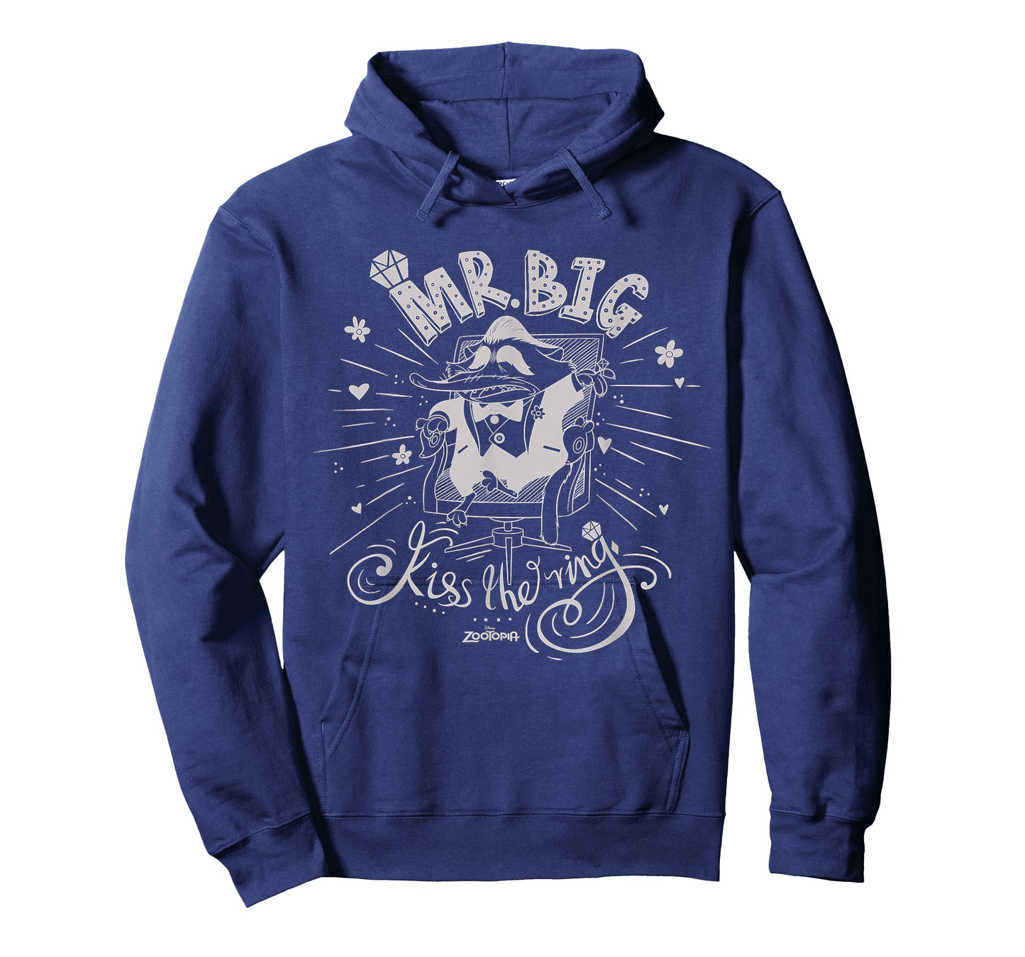 Disney Zootopia Mr. Big Kiss the Ring Illustrated T-Shirt