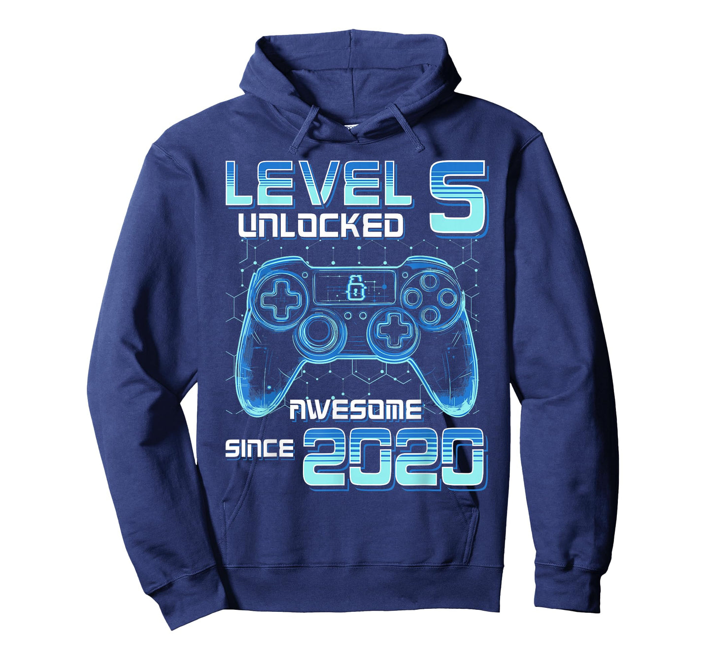 Level 5 Unlocked Video Game Party 6th Birthday Gamer Boys T-Shirt