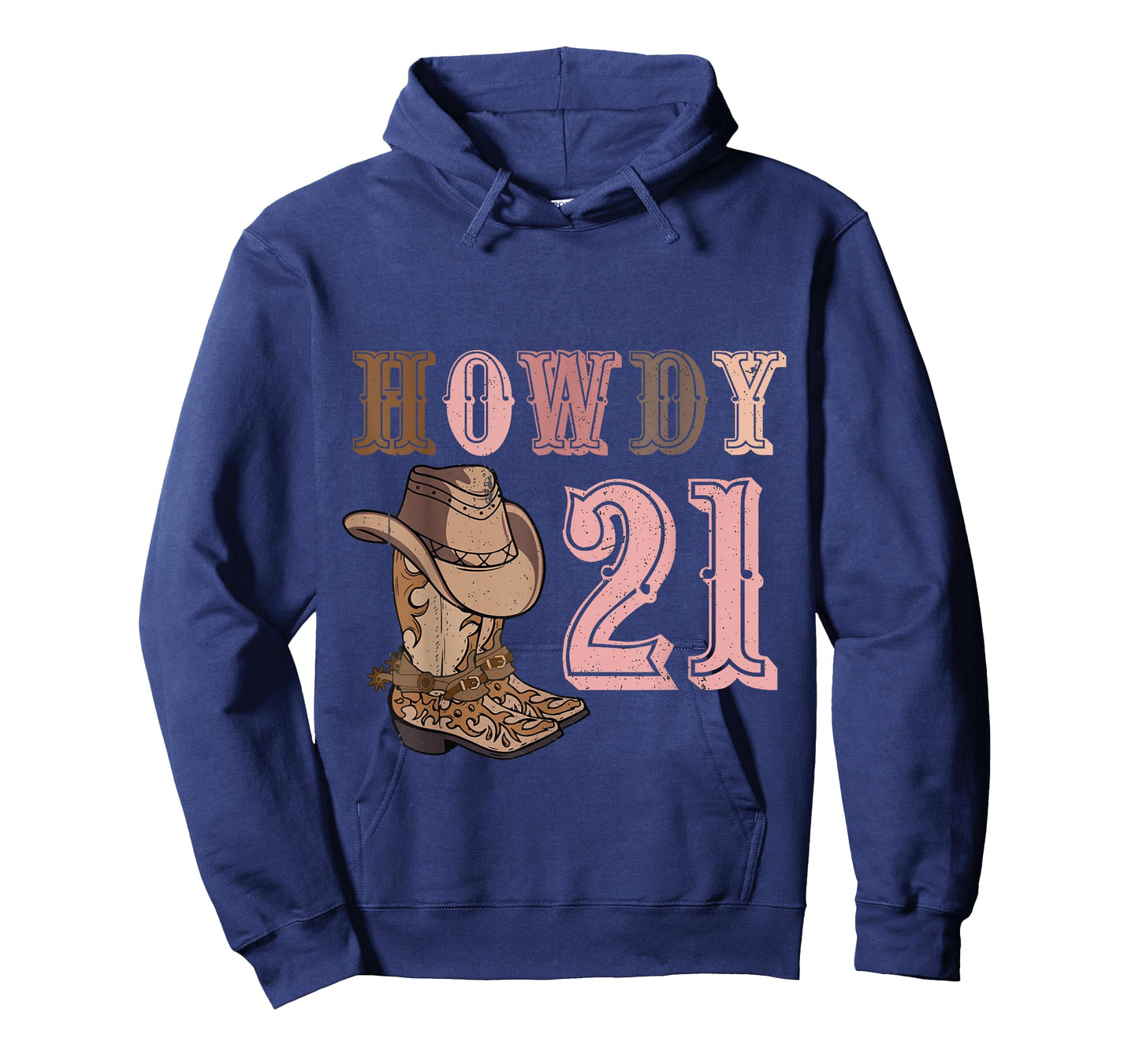 21st Birthday Howdy Birthday 2024 Western 21st Birthday T-Shirt