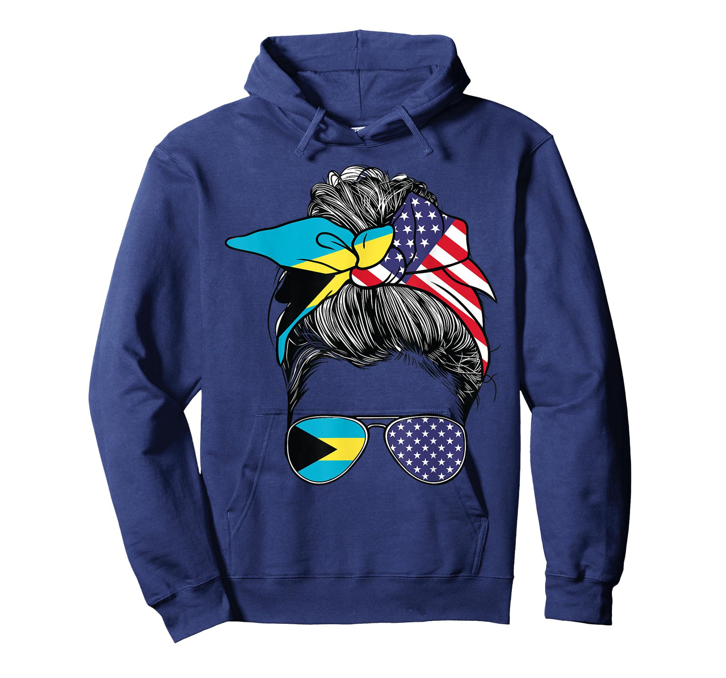 Bahamas Women Bahamian Flag American Heritage USA Bahamas T-Shirt