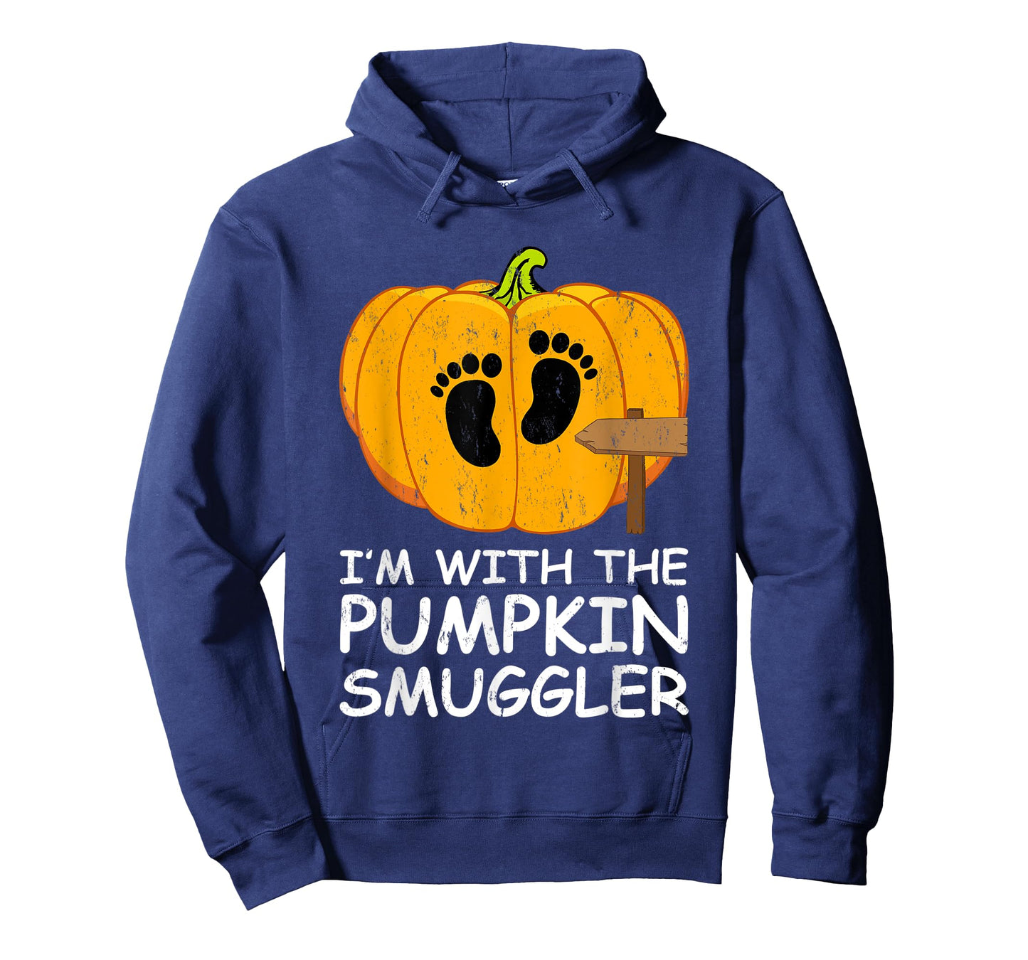 I'm With The Pumpkin Smuggler Costume Halloween T-Shirt