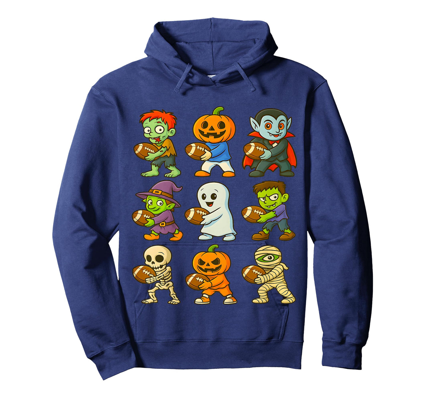 Funny Halloween Football Toddlers Costume Spooky T-Shirt