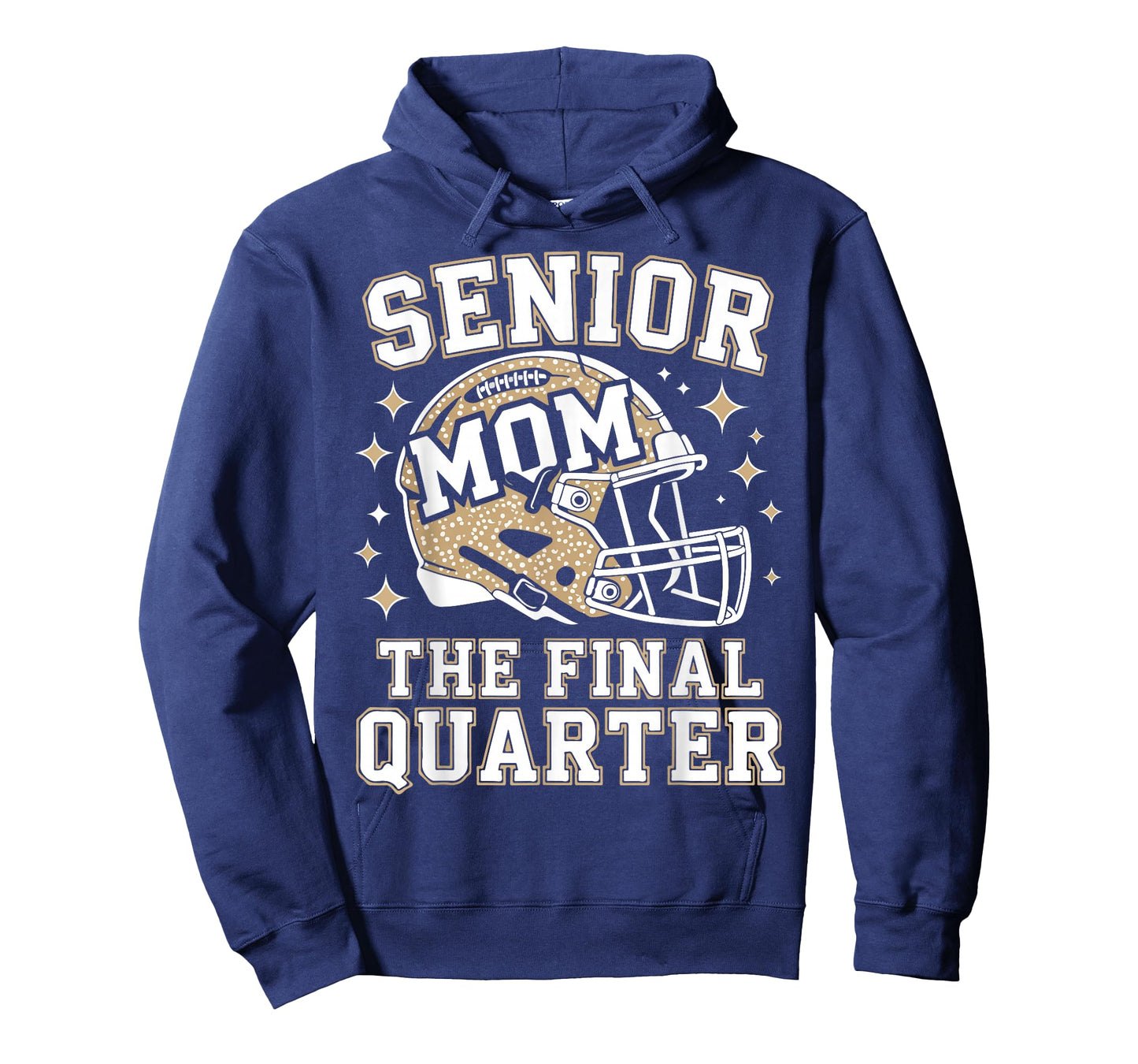 Senior Football Mom 2026 The Final Quarter Class of 2026 T-Shirt