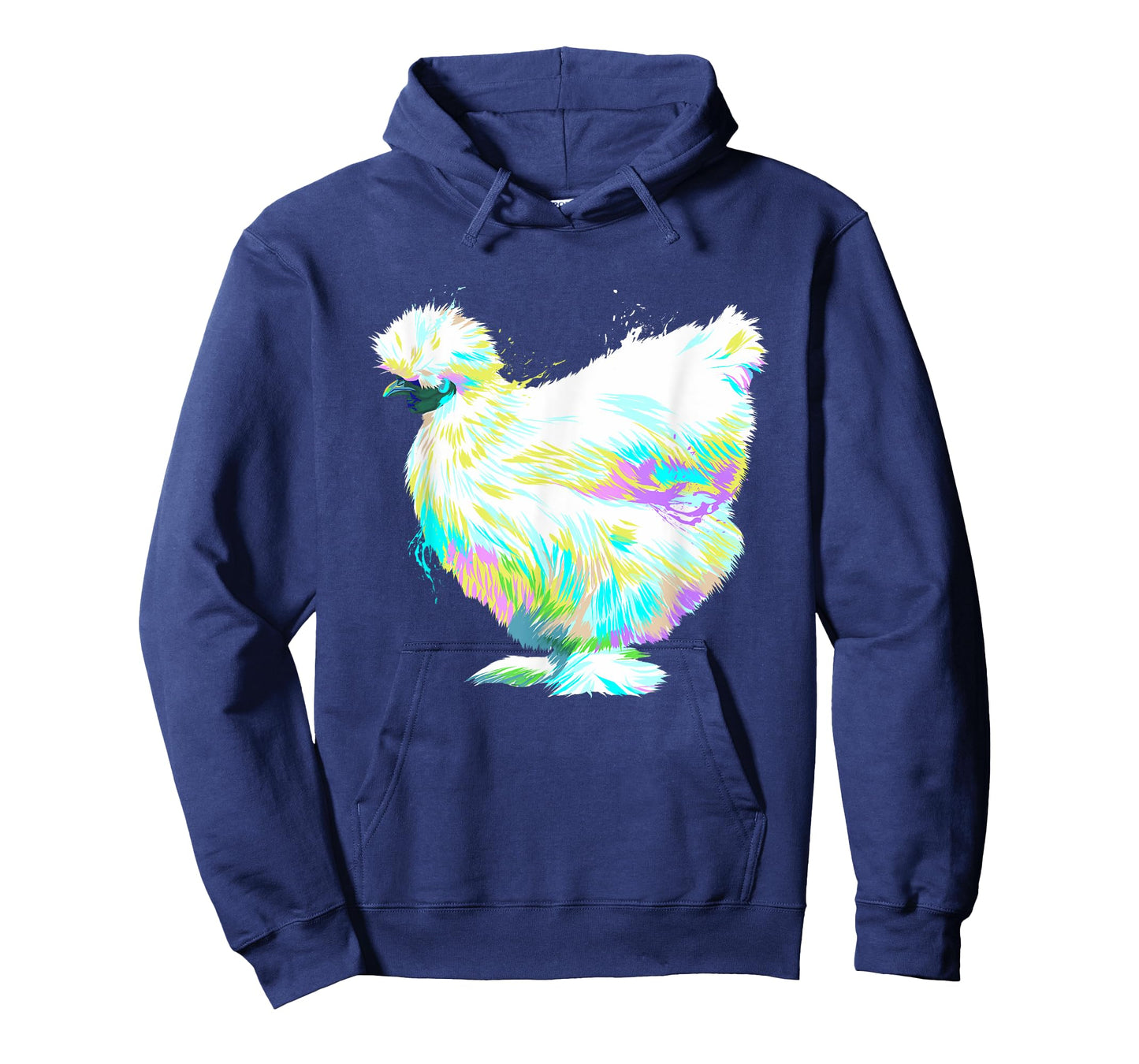Colorful Splash Silkie Chicken T-Shirt