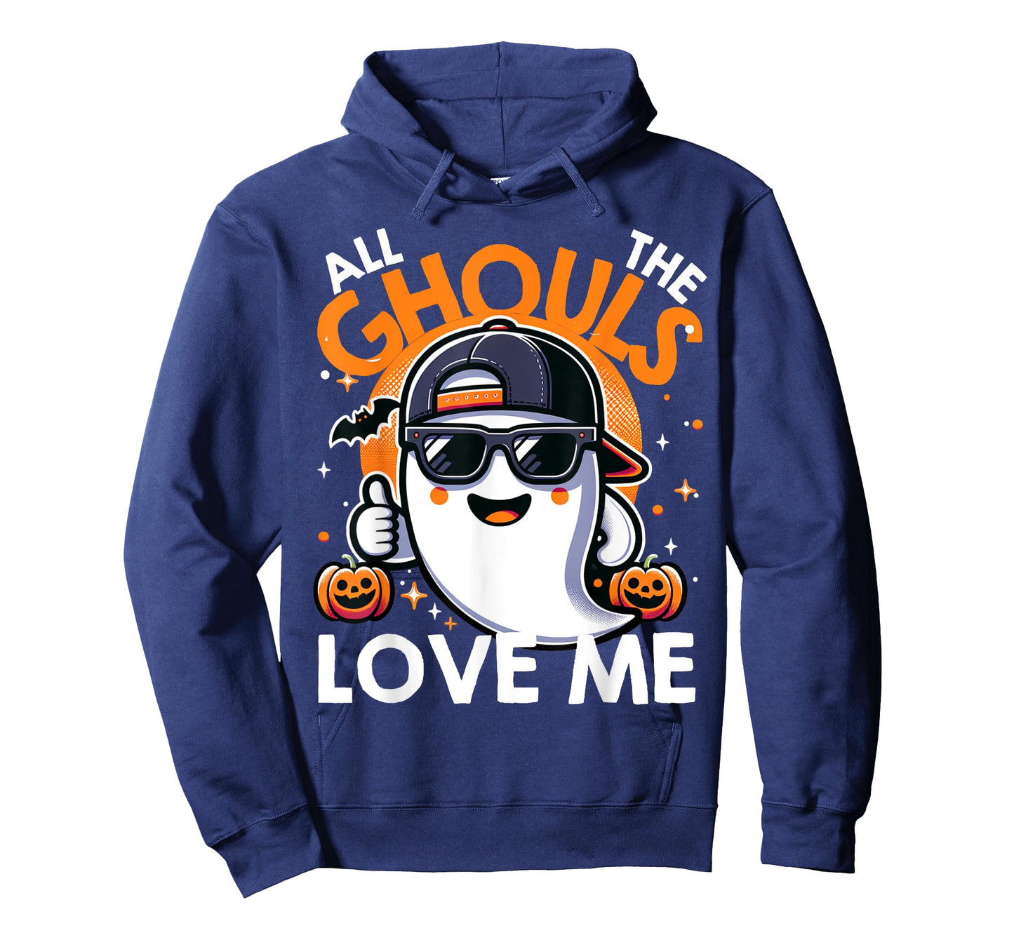 All The Ghouls Love Me Halloween Ghost Kids Boys Toddler T-Shirt