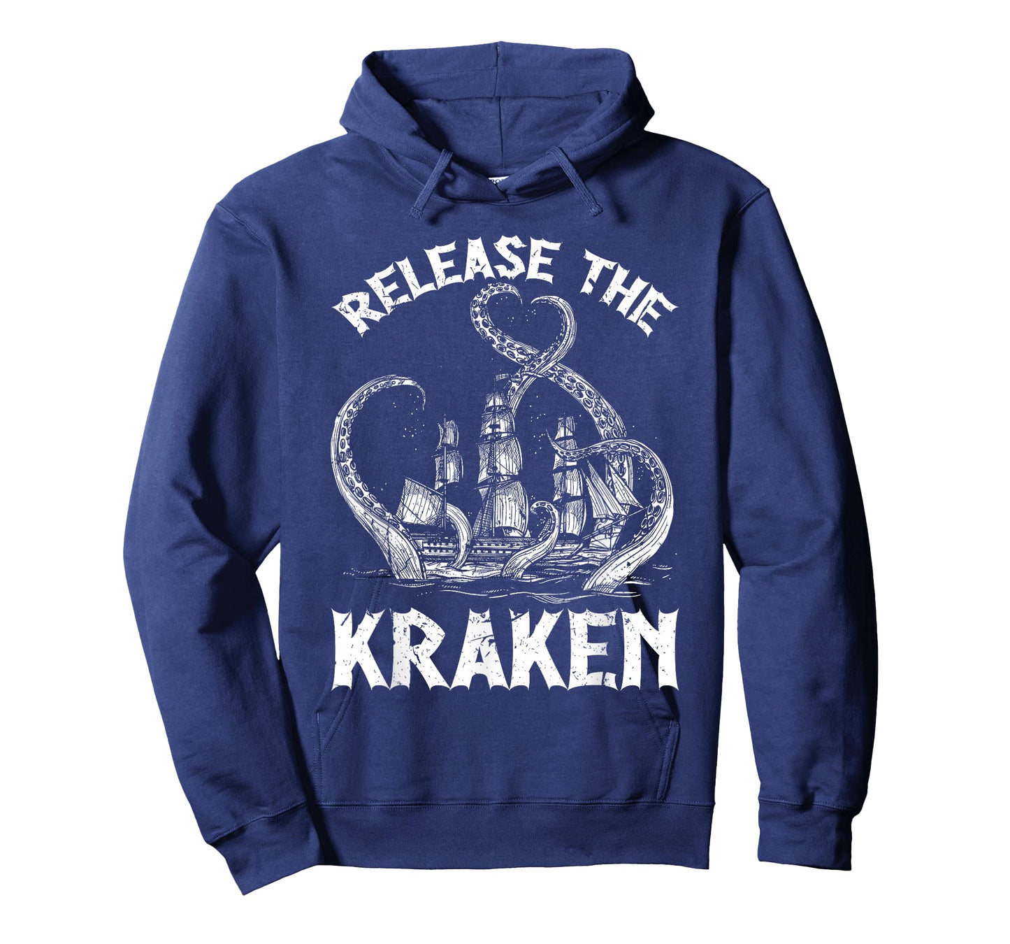 Funny Kraken Sea Monster Apparel Release The Kraken Octopus Sea Creature Unisex Adults & Kids T-Shirt Black Small