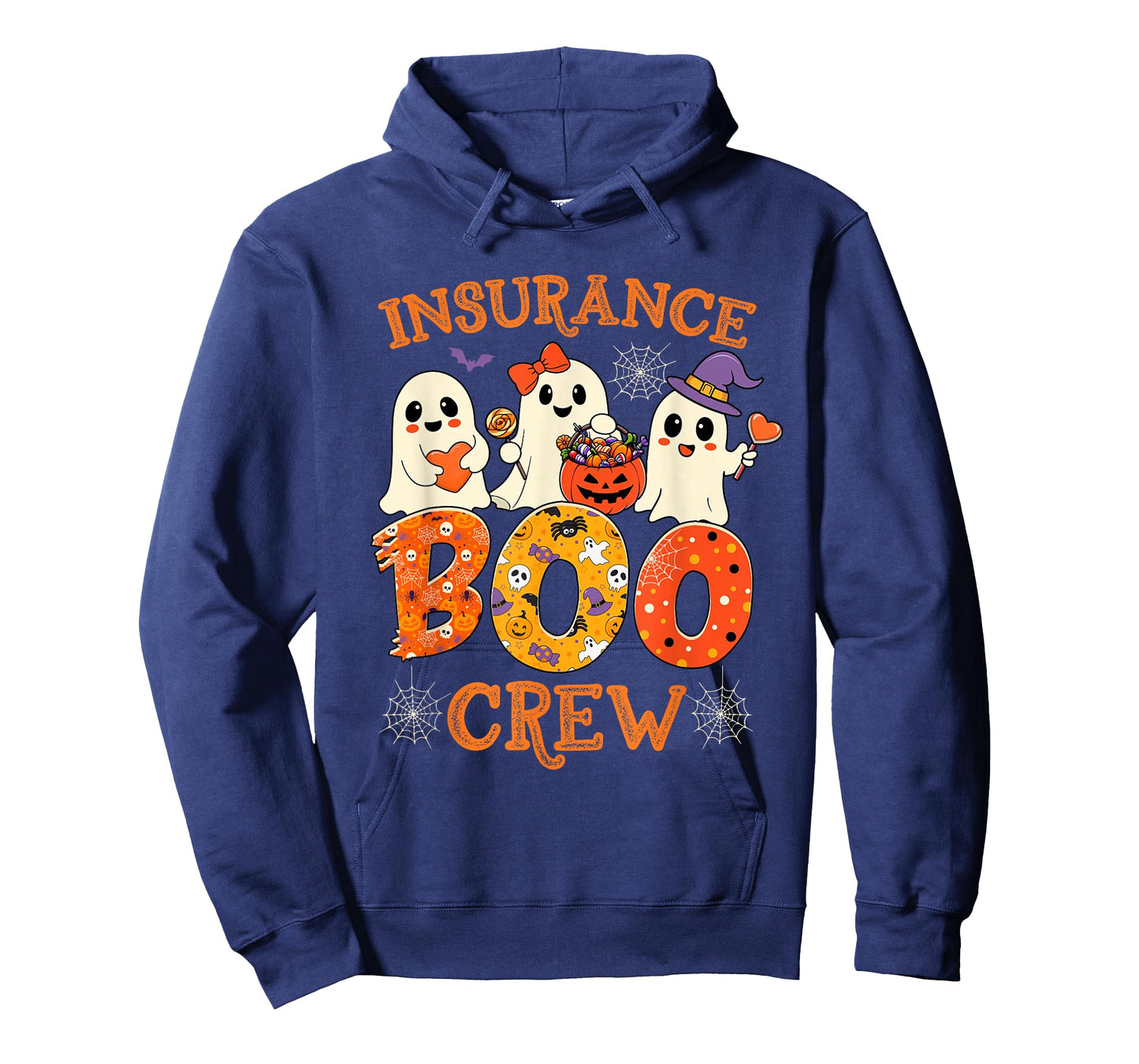 Insurance Boo Crew Funny Halloween Spooky Costume Teacher T-Shirt
