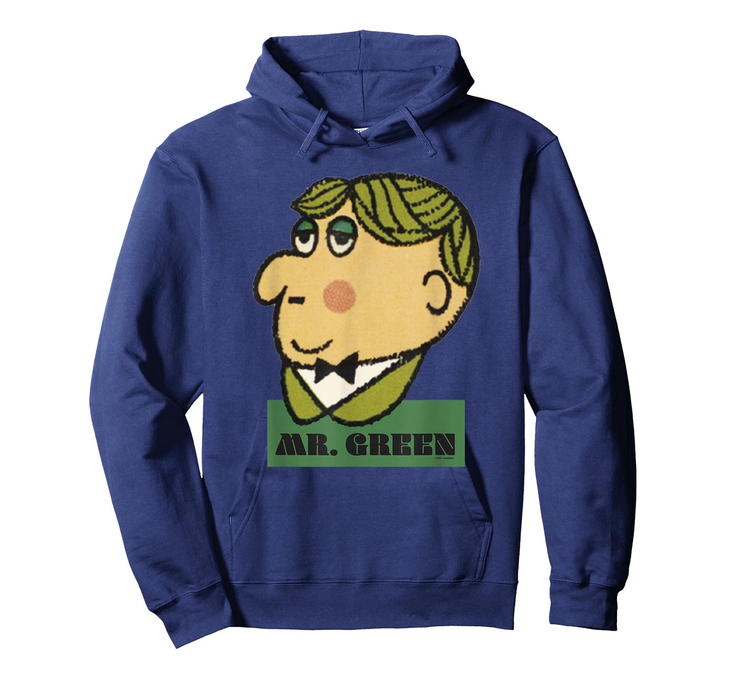 Clue Halloween Mr. Green Big Face T-Shirt