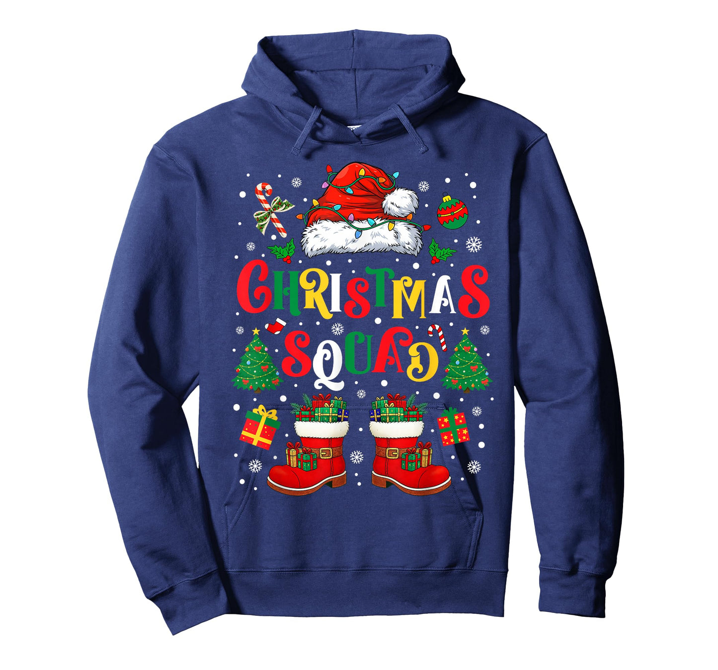 Christmas Squad Xmas PJ Christmas Pajamas Family Kids Friend T-Shirt