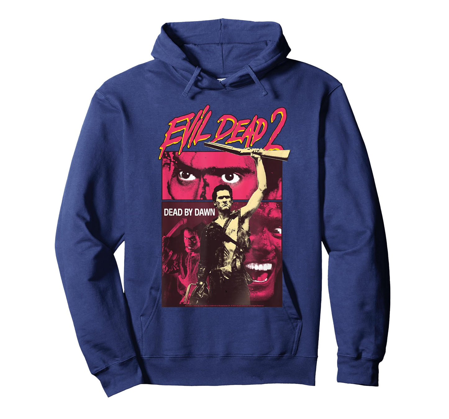 Evil Dead 2 Dead by Dawn Poster Collage Vintage Horror T-Shirt