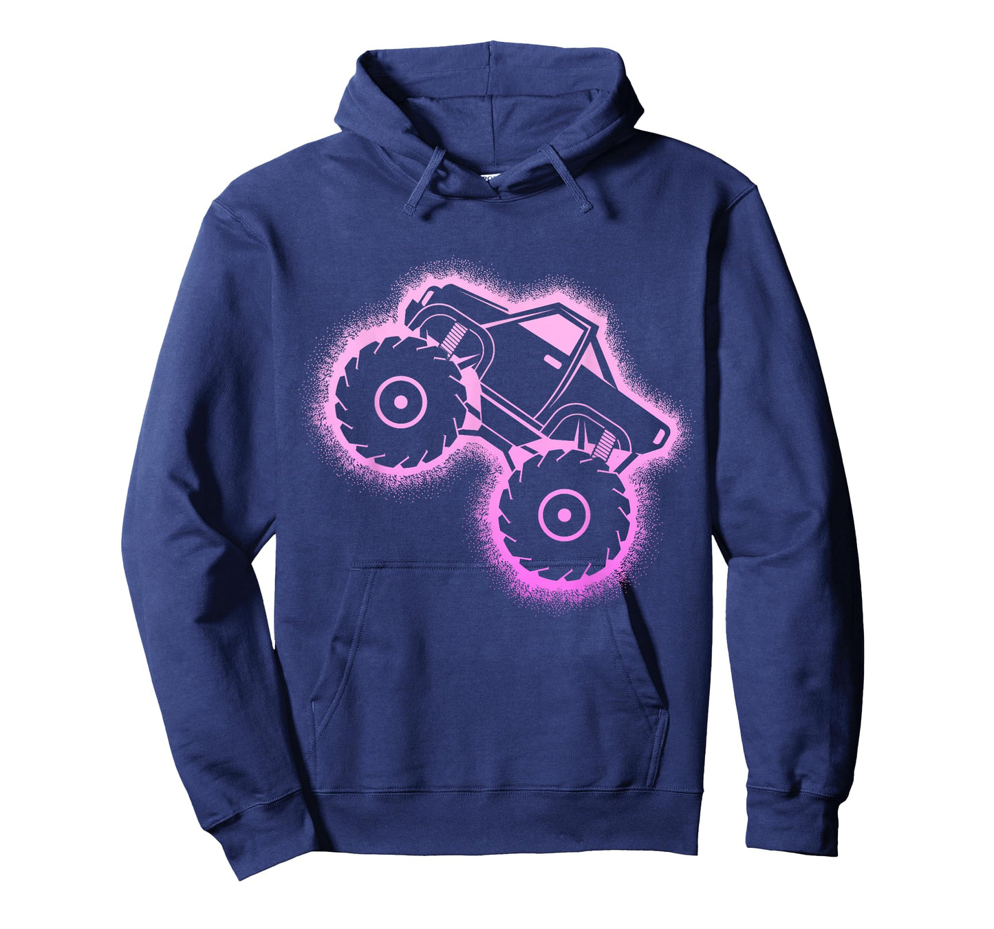Monster Truck Girls Ladies T-Shirt