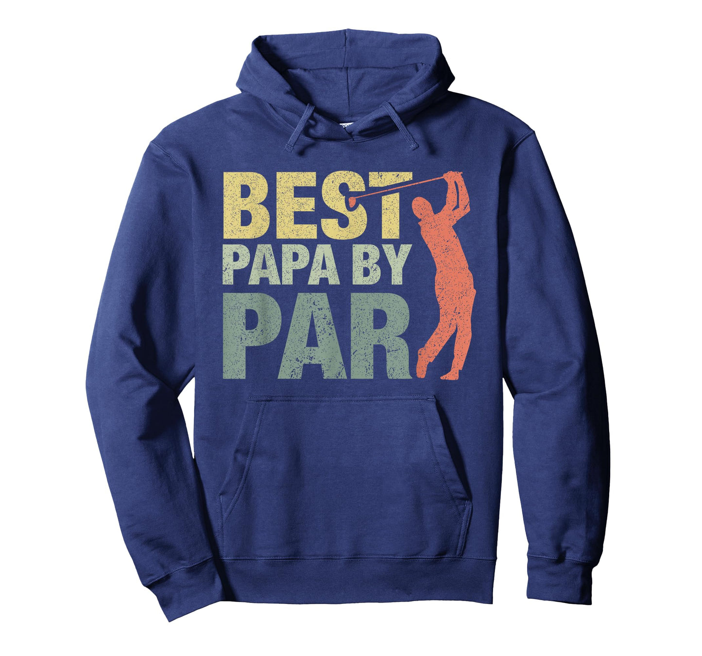 Funny Best Papa By Par Father's Day Golf Gift Grandpa T-Shirt