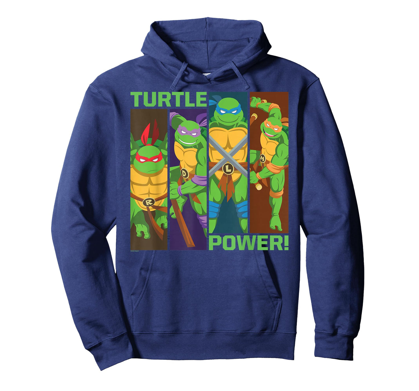 TMNT Turtle Power Panels Retro Cartoon T-Shirt