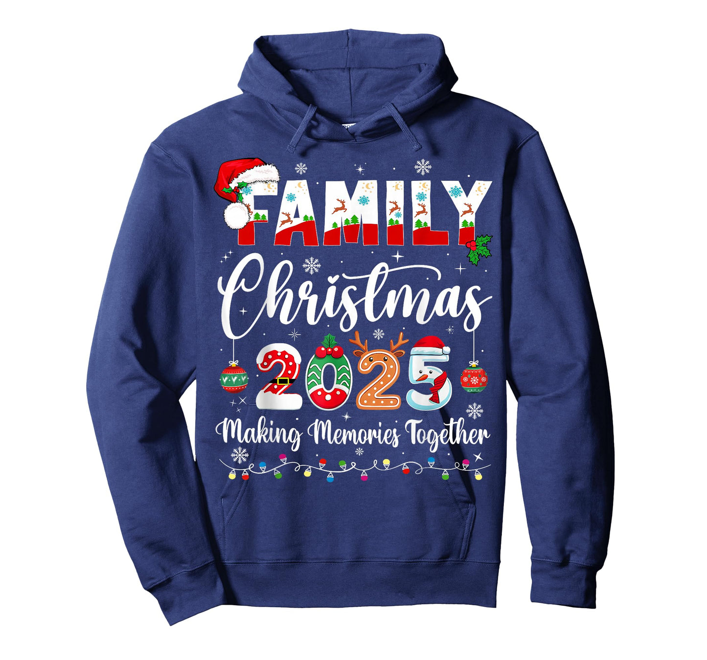Family Christmas 2025 Making Memories Together Matching T-Shirt