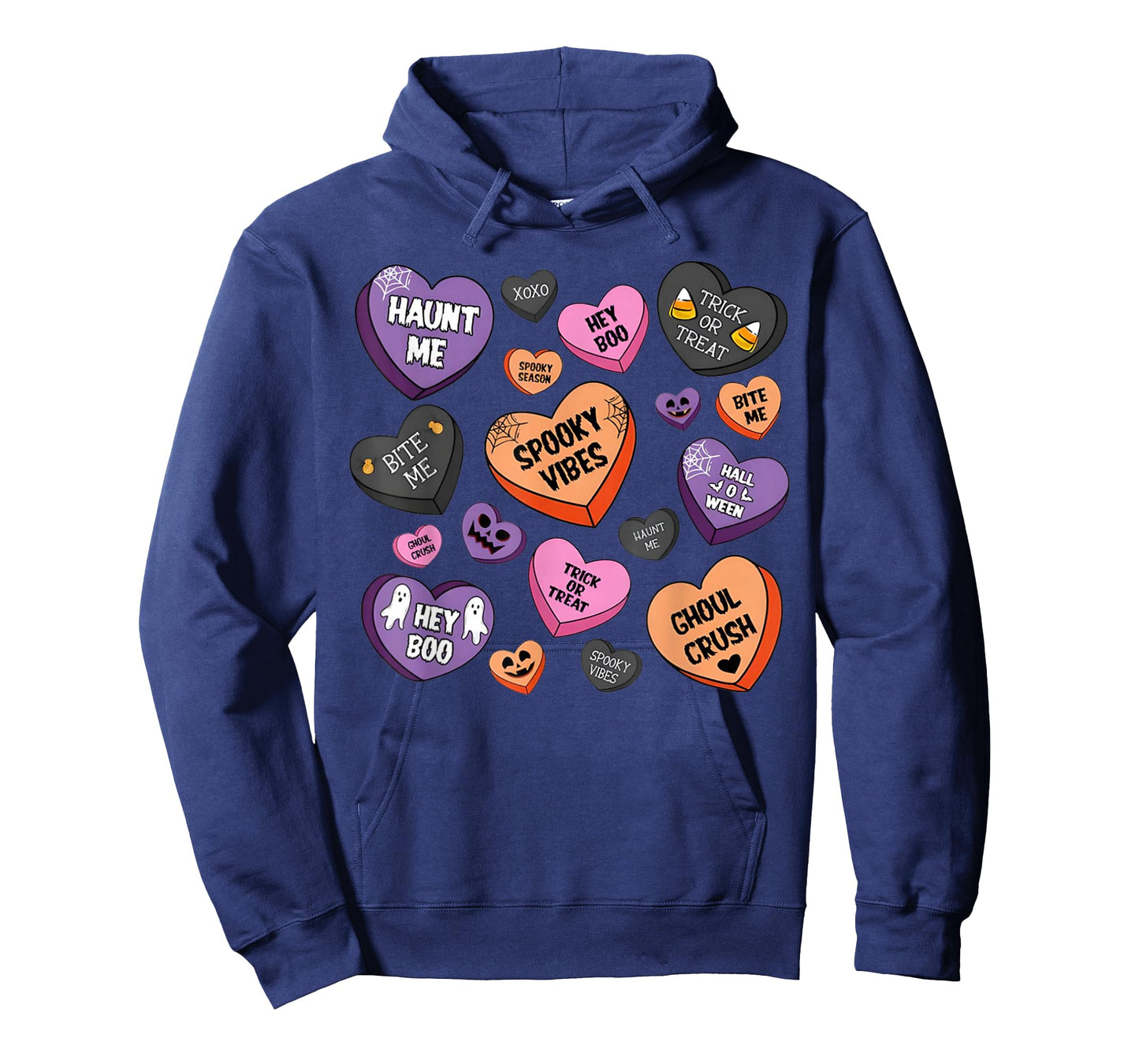 Horror Spooky Candy Heart Valentines Day Lover Tee Halloween T-Shirt
