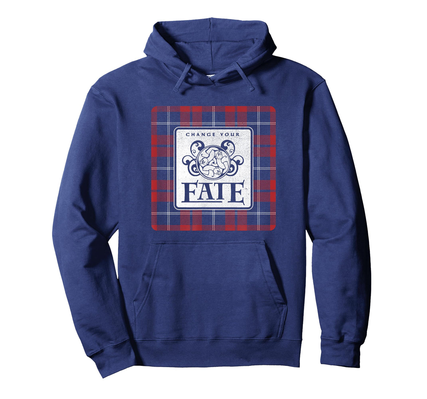 Disney Brave Change Your Fate Plaid Logo T-Shirt