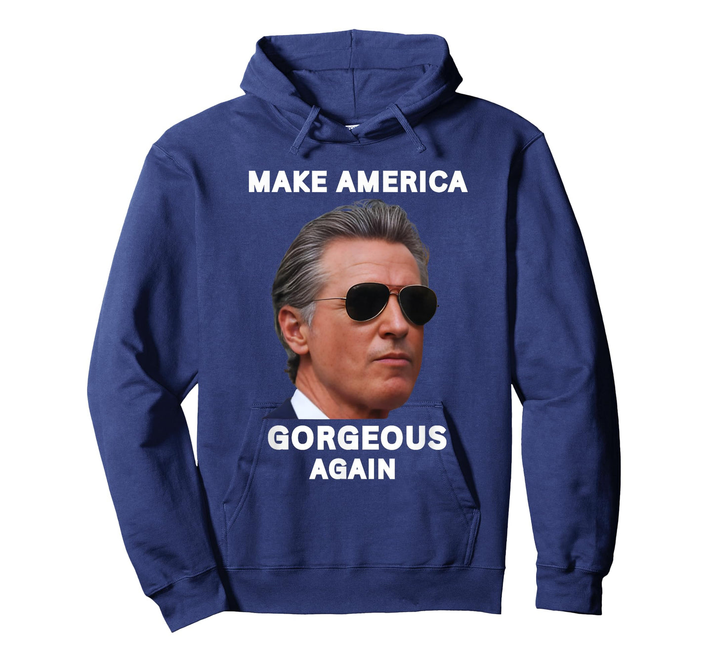 Make America Gorgeous Again Gavin Newsom Trolling Trump Meme T-Shirt