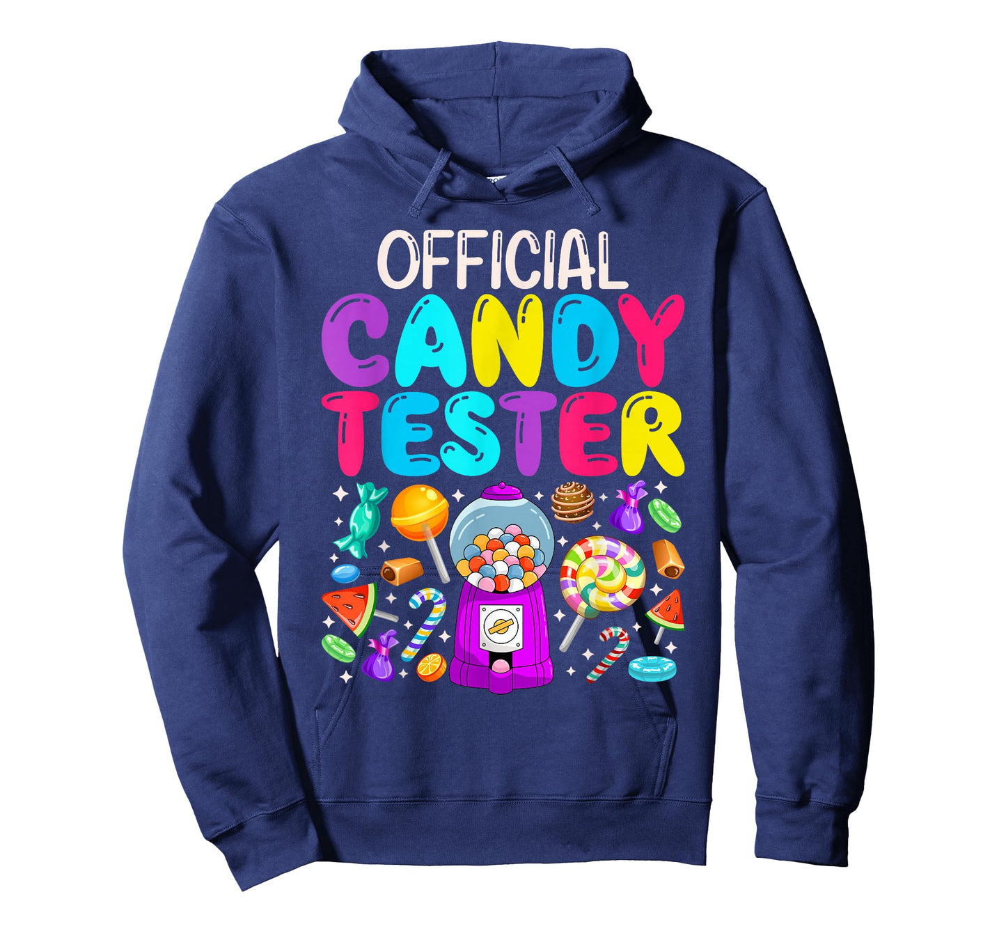 Official Candy Tester Funny Halloween Party Costume Kids T-Shirt
