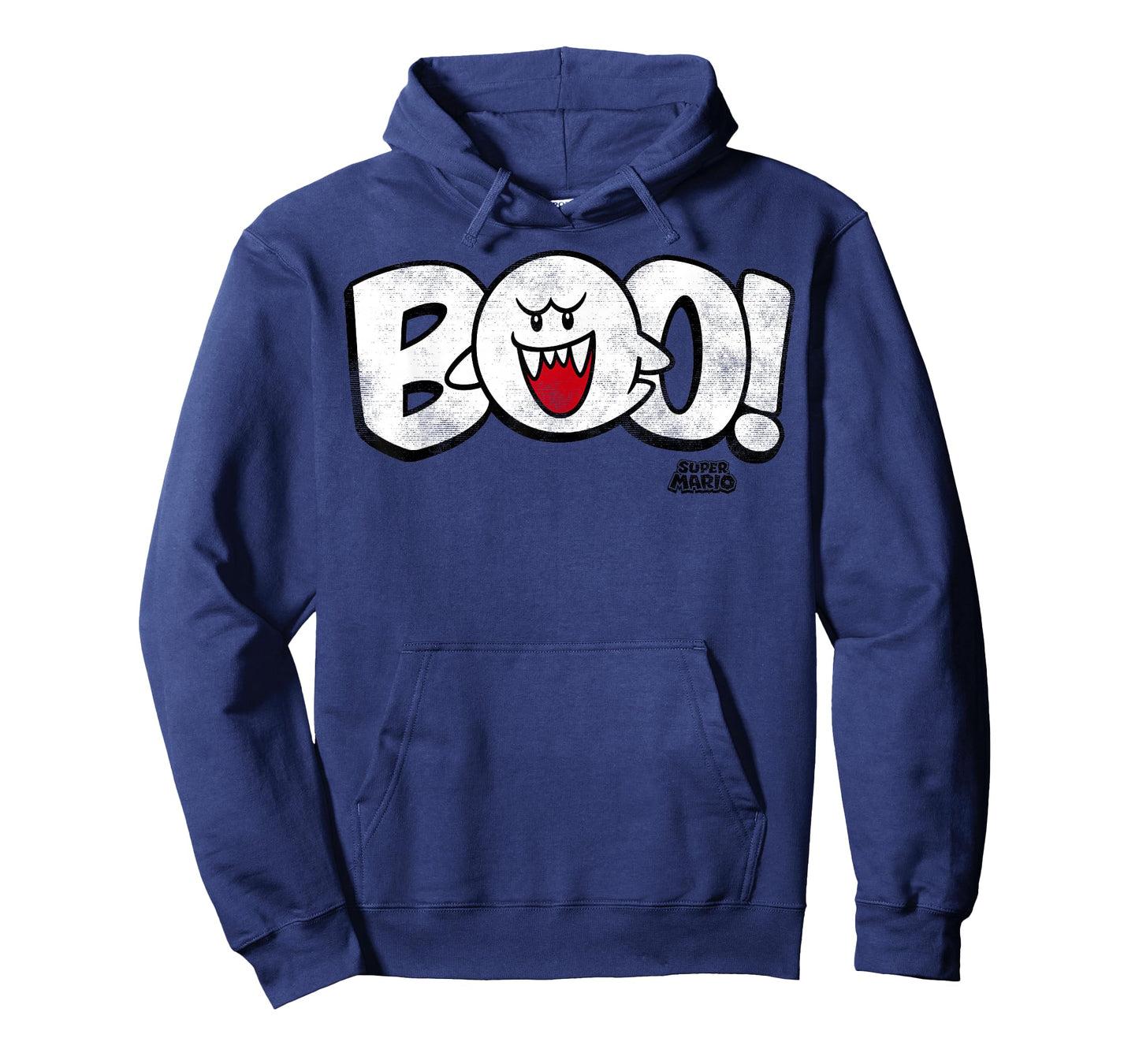 Super Mario Boo Large Text Logo Poster T-Shirt
