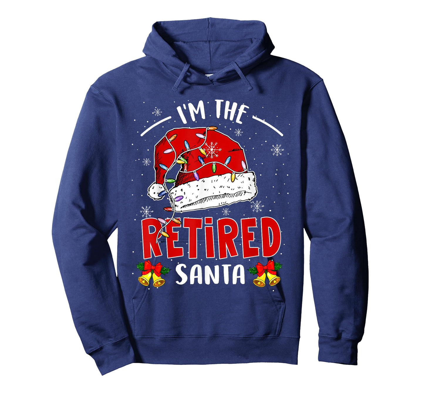 I'm The Retired Santa Christmas Retirement Santa Lover T-Shirt