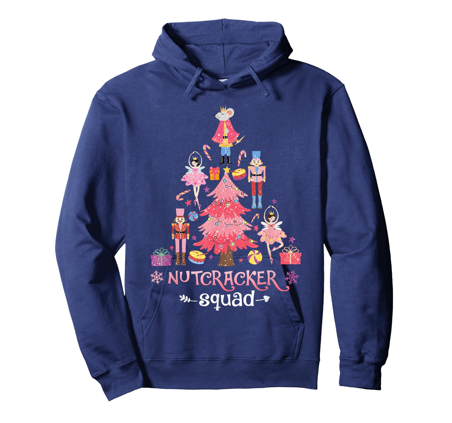 Christmas Nutcracker Squad Ballet Dance Women Kids Girls T-Shirt