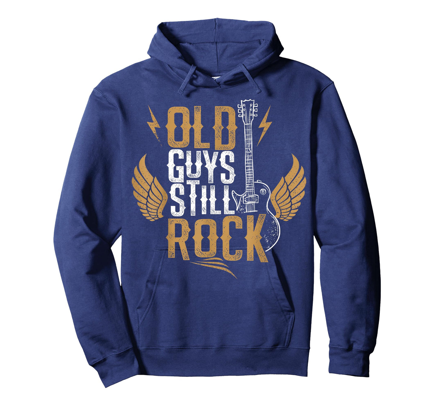 Electric Guitar Themed T-Shirt | Old Guys Still Rock T-Shirt