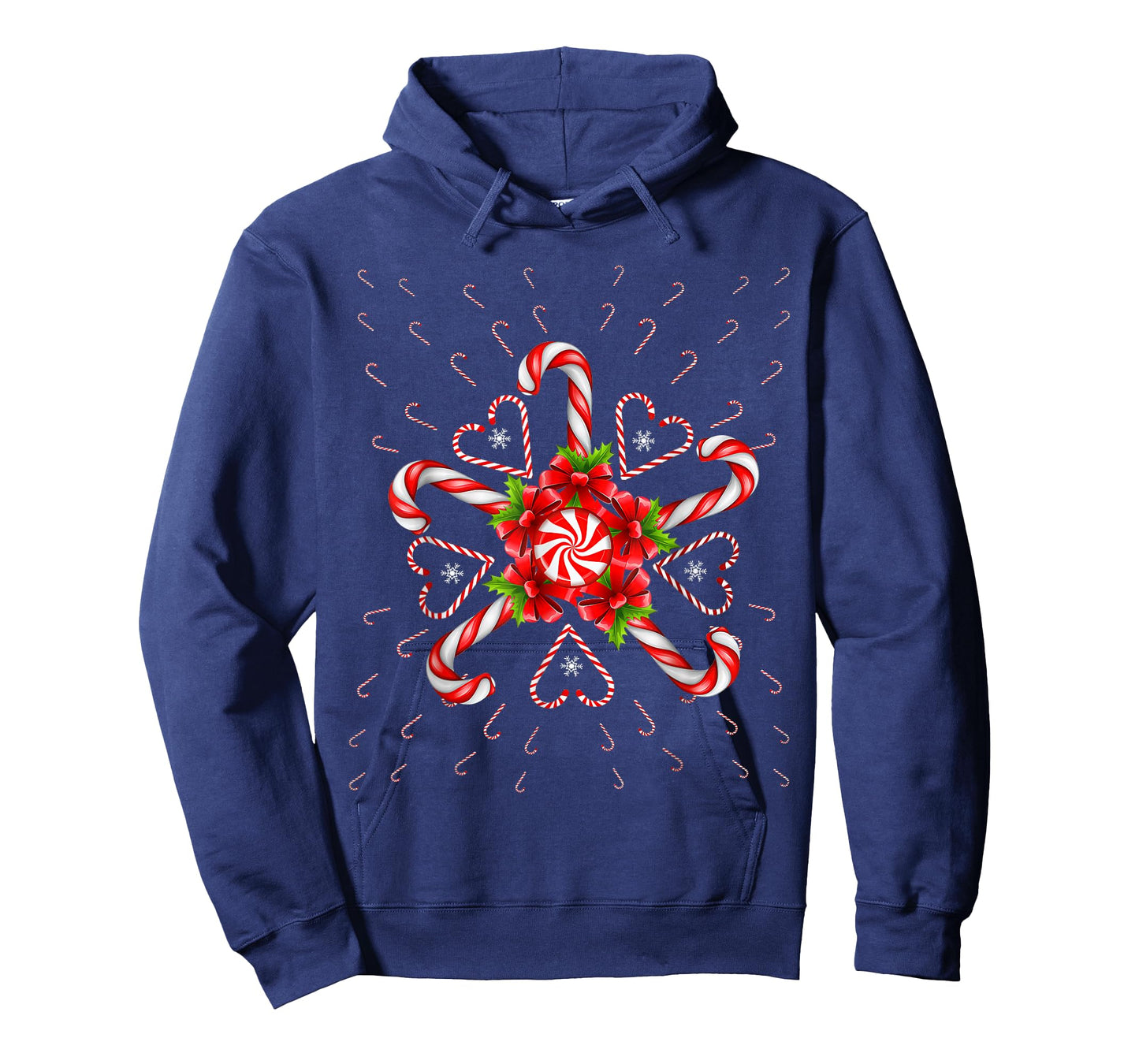 Candy Cane Merry and Bright Red and White Candy Costume T-Shirt