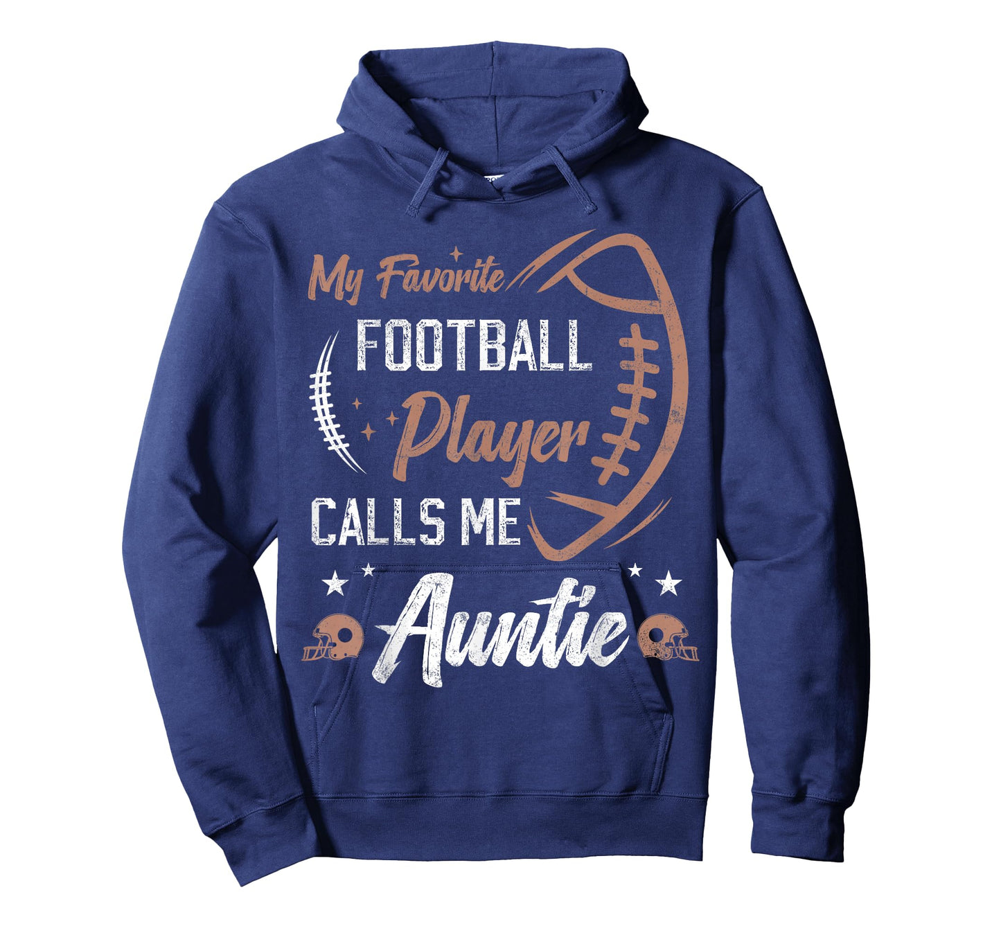 My Favorite Football Player Calls Me Auntie Football aunt T-Shirt