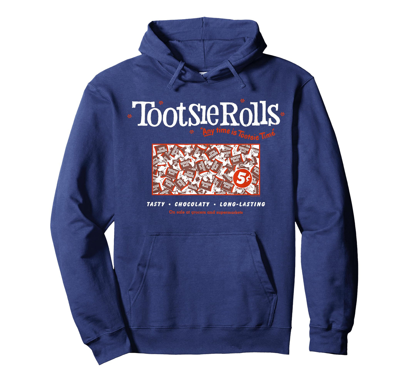 Tootsie Roll Tasty Chocolaty Long Lasting Vintage Ad Candy T-Shirt