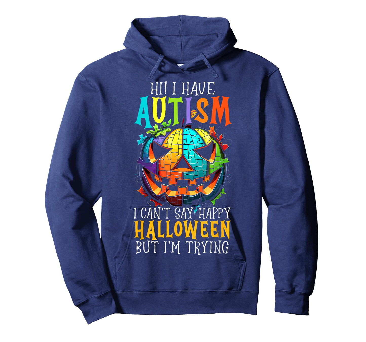 Autism Halloween Puzzle Trick Or Treat Autism Awareness T-Shirt