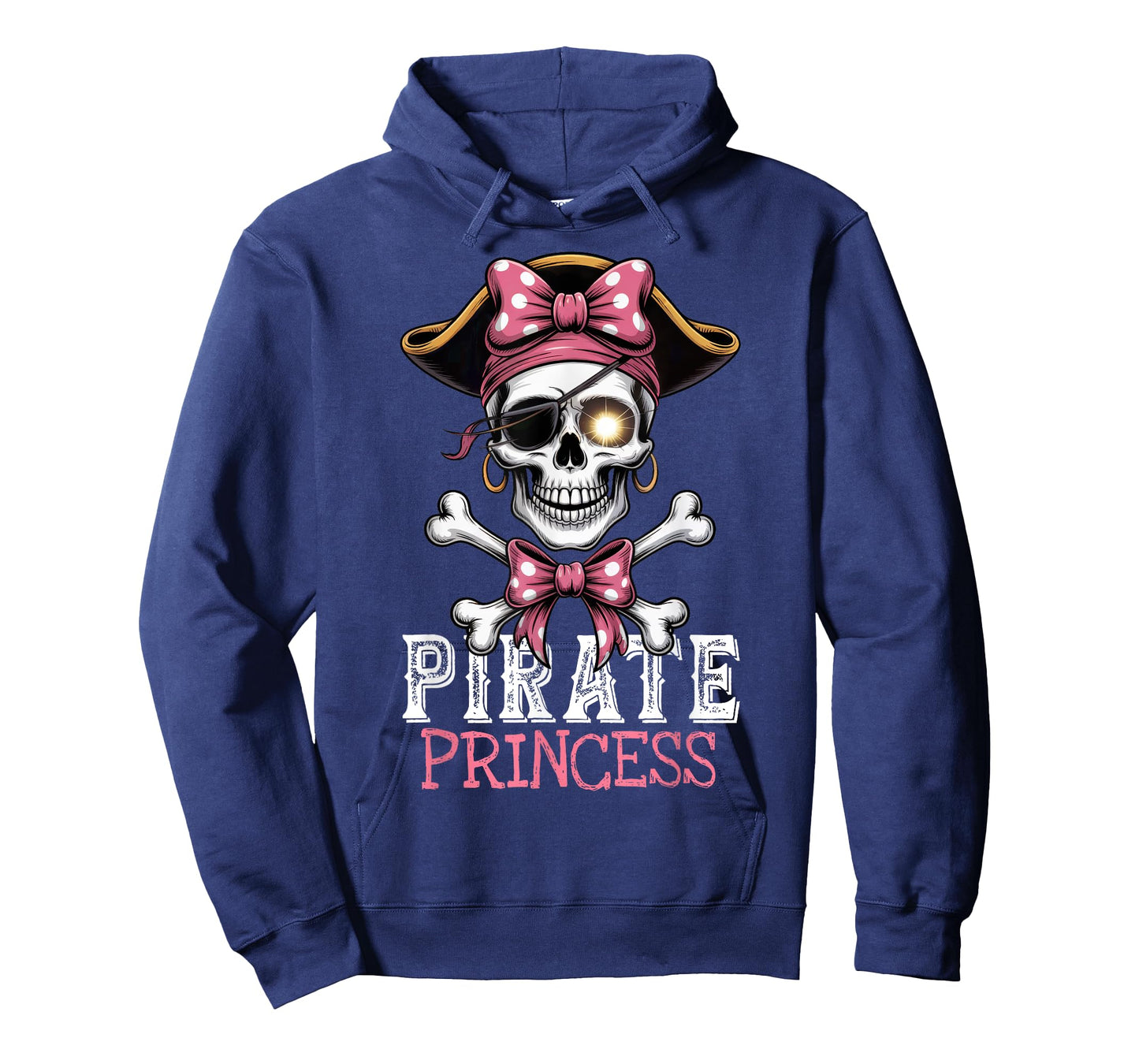 Skull Pirate Princess Crossbones Halloween for Kids Girls T-Shirt