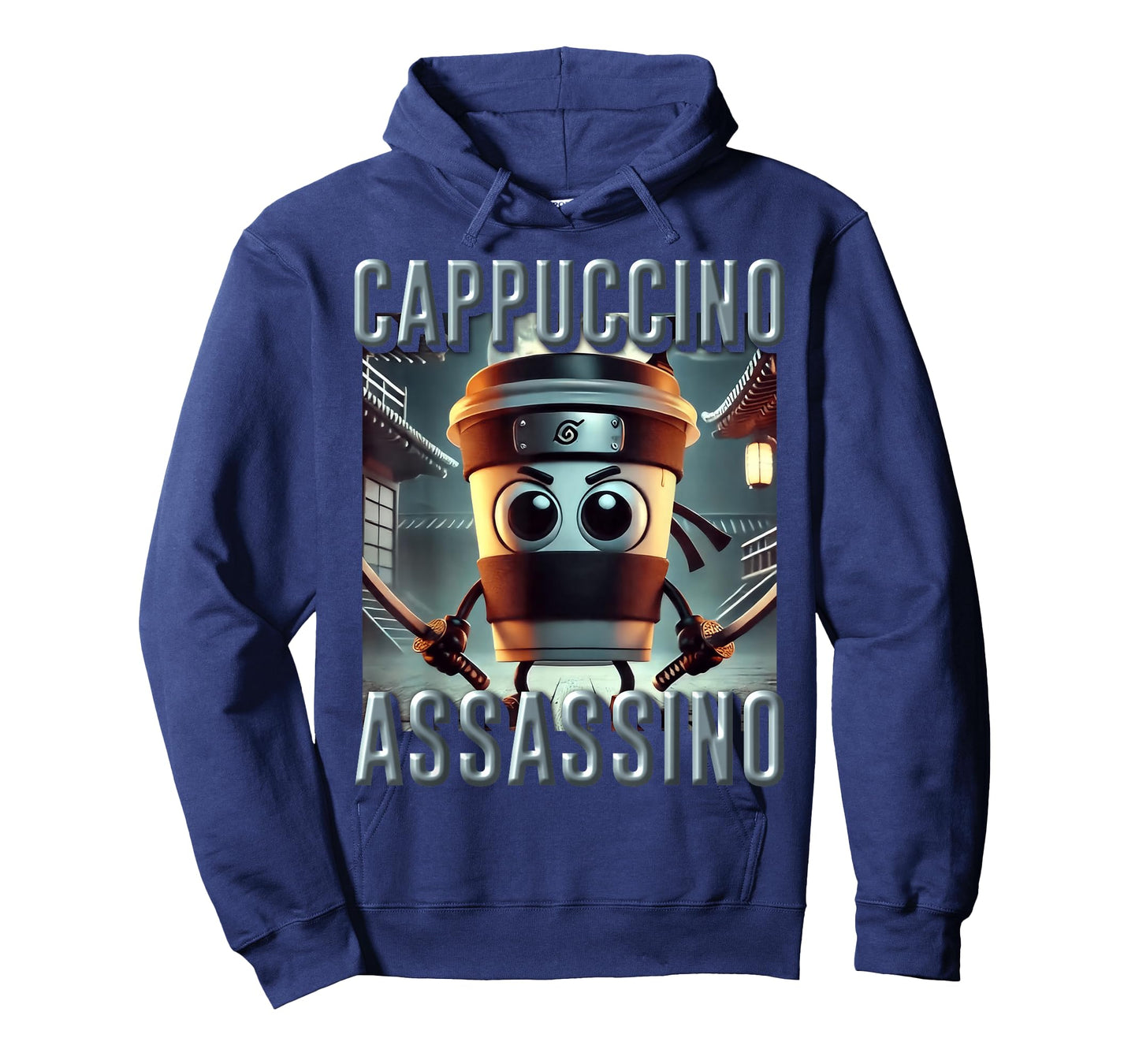 Cappuccino Assassino AI Monster Italian Brainrot Kids Boys T-Shirt