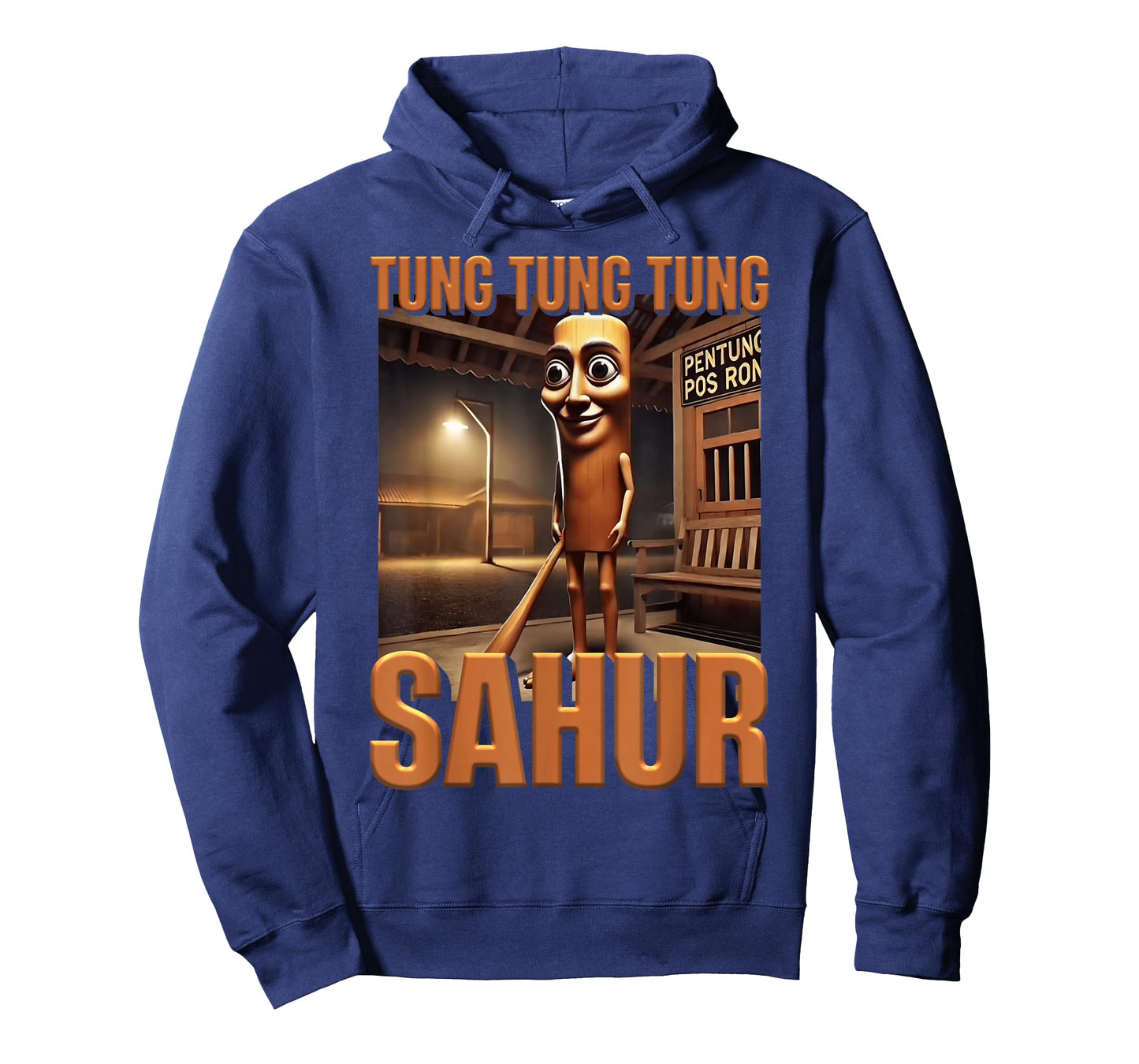 Tung Tung Tung Sahur AI Monster Italian Brainrot Kids Boys T-Shirt