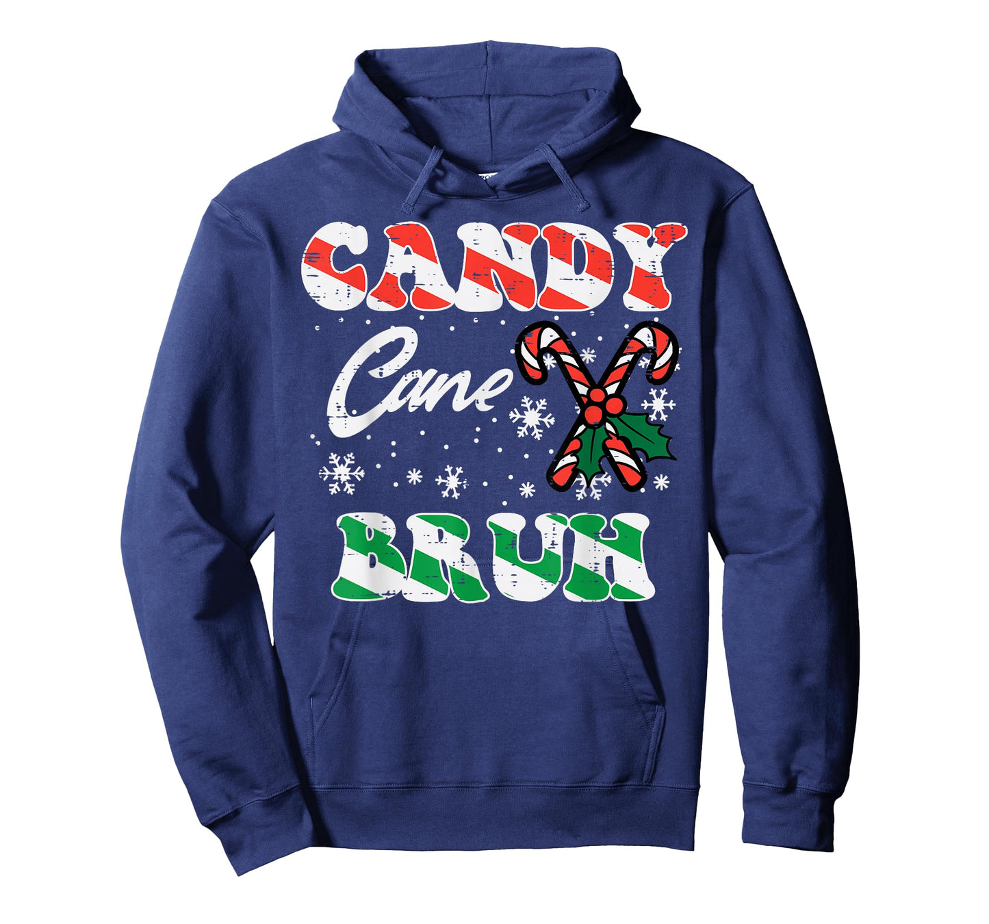 Christmas Candy Cane Bruh Xmas Meme Kids Toddlers Women Men T-Shirt