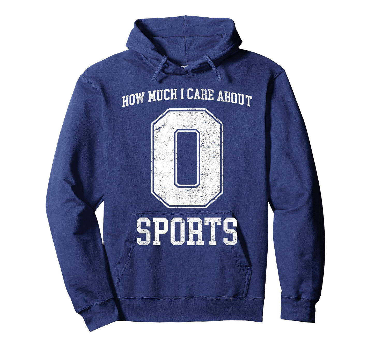 How much I Care About Sports - Zero - Funny Sports T-Shirt